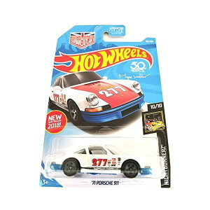 |VF 911 zbgEB[ fJ[ _CLXg ͌^ ~jJ[ ObY [ԏj v[g CeA X[p[J[ Hot Wheels 2018 50th Anniversary Nightburnerz Magnus Walker '71 Porsche 911 115/365, Whi
