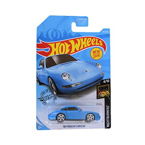 |VF J zbgEB[ fJ[ _CLXg ͌^ ~jJ[ ObY [ԏj v[g CeA X[p[J[ Hot Wheels Nightburnerz 4/10 '96 Porsche Carrera 155/250, Blue