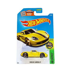 |VF JGT zbgEB[ fJ[ _CLXg ͌^ ~jJ[ ObY [ԏj v[g CeA X[p[J[ Hot Wheels 2016 HW Exotics Porsche Carrera GT 74/250, Yellow