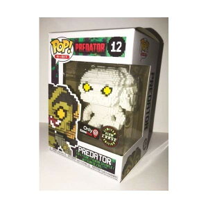 vf^[ t@R |bv tBMA l`  Funko Pop! 8-Bit #12 Predator Glow in The Dark Predator Chase (Gamestop Exclusive)