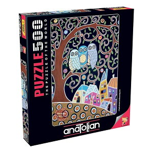 �W�O�\�[�p�Y�� �A�[�g �C���e���A �A�i�g���A 3�H�̃t�N���E 500�s�[�X 3605 Anatolian Puzzle Three Owls 500 Pieces Jigsaw Puzzle 3605