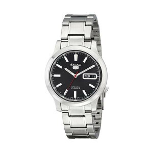 �Z�C�R�[ SEIKO �r���v �E�H�b�` �����Y �j���p SNK795 Seiko Men's SNK795 Seiko 5 Automatic Stainless Steel Watch with Black Dial