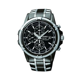 セイコー 腕時計メンズ 時計 男性用 ウォッチ ソーラー Seiko Men's SSC143 Stainless Steel Solar Watch with Link Bracelet