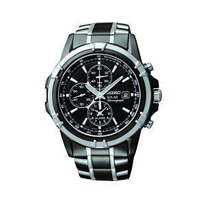 ZCR[ rvY v jp EHb` \[[ Seiko Men's SSC143 Stainless Steel Solar Watch with Link Bracelet