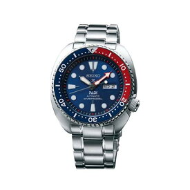 セイコー SEIKO 腕時計 ウォッチ メンズ 男性用 Seiko Men's Prospex Automatic Diver Silvertone Watch with Blue Bezel
