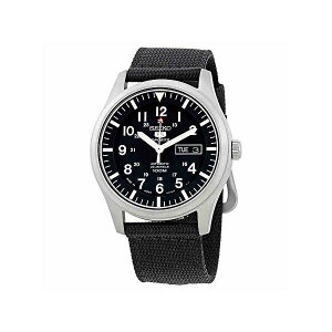 �Z�C�R�[ SEIKO �r���v �E�H�b�` �����Y �j���p SNZG15J1 Seiko 5 Automatic Black Dial Mens Watch SNZG15J1