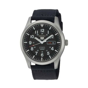 ZCR[ SEIKO rv EHb` Y jp SNZG15 Seiko Men's SNZG15 Seiko 5 Automatic Stainless Steel Watch with Nylon Strap