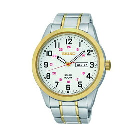 セイコー 腕時計 SEIKO SNE370 メンズ ウォッチ 男性用 SEIKO Men's SNE370 Analog Display Japanese Quartz Two Tone Watch