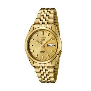 �Z�C�R�[ �r���v SEIKO SNK366K �����Y �E�H�b�` �j���p SEIKO Men's SNK366K SEIKO 5 Automatic Gold Dial Gold-Tone Stainless Steel Watch