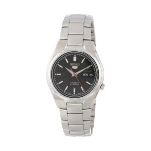 �Z�C�R�[ �r���v SEIKO SNK607 �����Y �E�H�b�` �j���p SEIKO Men's SNK607 SEIKO 5 Automatic Black Dial Stainless-Steel Bracelet Watch