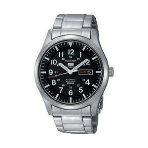 �Z�C�R�[ �r���v SEIKO SNZG13K1 �����Y �E�H�b�` �j���p SEIKO 5 AutomaticBlack Dial Stainless Steel Mens Watch SNZG13K1