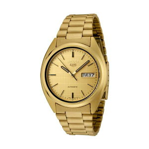 �Z�C�R�[ �r���v SEIKO SNXL72 �����Y �E�H�b�` �j���p SEIKO Men's SNXL72 SEIKO 5 Automatic Gold Dial Gold-Tone Stainless Steel Watch