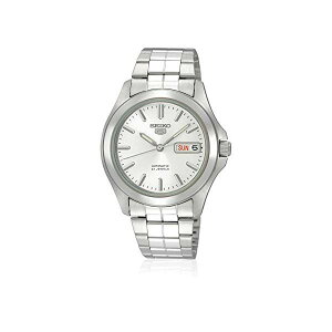 ZCR[ rv SEIKO SNKK87K1 SEIKO 5 Automatic Silver Tone Dial Link Bracelet