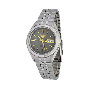 �Z�C�R�[ �r���v SEIKO SNKL19J1 �E�H�b�` �����Y �j���p SEIKO 5 Automatic Mens Watch Grey × gold SNKL19J1