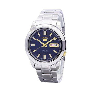 �Z�C�R�[ �r���v SEIKO SNKK11J1 �E�H�b�` SEIKO 5 Automatic Blue & Gold Dial Gents SNKK11J1