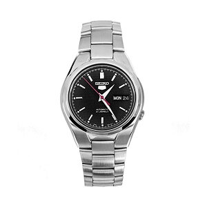 �Z�C�R�[ �r���v SEIKO SNK607 �E�H�b�` �����Y �j���p SEIKO Men's SNK607 Automatic Black Dial Stainless Steel Watch