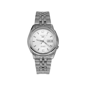 �Z�C�R�[ �r���v SEIKO SNK385 �E�H�b�` �����Y �j���p SEIKO Series 5 Automatic White Dial Mens Watch SNK385