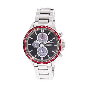 �Z�C�R�[ �r���v SEIKO SSC433P1 �E�H�b�` �����Y �j���p SEIKO Solar Chronograph SSC433 Black Dial Stainless Steel Men's Watch by SEIKO Watches