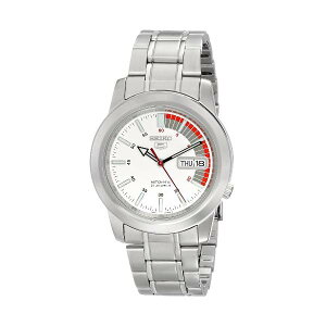 �Z�C�R�[ �r���v SEIKO SNKK25 �E�H�b�` �����Y �j���p SEIKO Men's SNKK25 SEIKO 5 White Dial Stainless Steel Automatic Watch