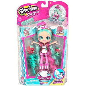 VbvLY  l` h[ tBMA Shopkins Chef Club Shoppies Peppa-Mint Doll
