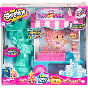 VbvLY  l` h[ tBMA Shopkins Season 8 USA Hotdog Stand Playset