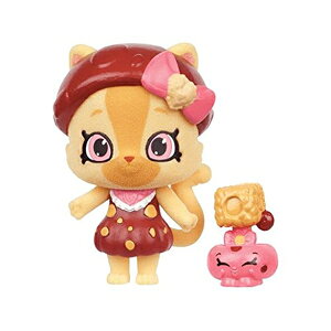 VbvLY  l` h[ tBMA Shopkins Wild Style Kitty Crumbles Shoppet and Camilla Cat Stand