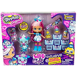 VbvLY  l` h[ tBMA Shopkins Shoppies Wild Style Mia Milk and Maisy Moo Shoppet Pack