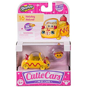 VbvLY  l` h[ tBMA Shopkins Cutie Cars #16 Hotdog Hotrod with Mini Shopkin Exclusive