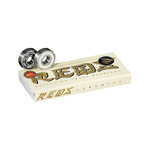 �{�[���Y �Z���~�b�N ���b�Y �X�P�[�g�{�[�h �x�A�����O 8 �p�b�N Bones Ceramic Reds Skateboard Bearings 8 Pack
