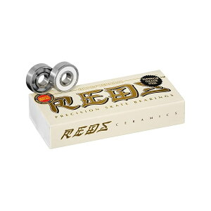 �{�[���Y �Z���~�b�N ���b�h �x�A�����O 8mm 16 �p�b�N Bones Ceramic Reds Bearings 8mm 16 Pack