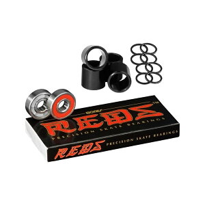 �{�[���Y �x�A�����O Reds �x�A�����O (�X�y�[�T�[�ƃ��b�V���[���܂�) Bones Bearings Reds Bearings Including Spacers & Washers