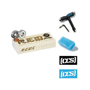 �{�[���Y �Z���~�b�N �X�[�p�[ ���b�h 16 �p�b�N 8mm CCS �X�P�[�g�{�[�h �c�[�� ���b�N�X �X�e�b�J�[�t�� Bones Ceramic Super Reds 16 Pack 8mm with CCS Skateboard Tool, Wax, and Stickers