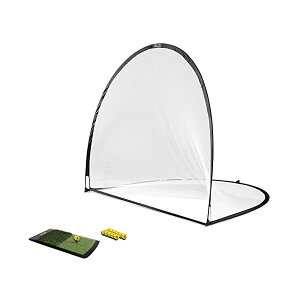XLY SKLZ St X|[c g[jOMA K g[i[ tBbglX   g[jO  ؃g SKLZ Home Golf Driving Range Kit with Net, Golf Balls, Launch Pad, and Tees