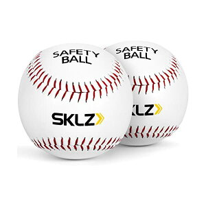 XLY SKLZ 싅 x[X{[ X|[c g[jOMA K g[i[ tBbglX   g[jO  ؃g SKLZ Soft Cushioned Safety Baseballs, 2 Pack
