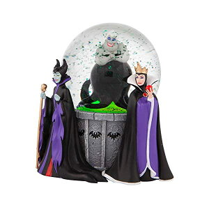 Xm[h[ fBYj[ BY E[X }tBZg GrNC[ NX}X v[g T^N[X c[ Department 56 Disney Villains Ursula, Maleficent and Evil Queen Lit Waterglobe Water