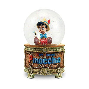 Xm[h[ fBYj[ smLI NX}X v[g T^N[X c[ Disney Pinocchio and Jiminy Cricket Snowglobe