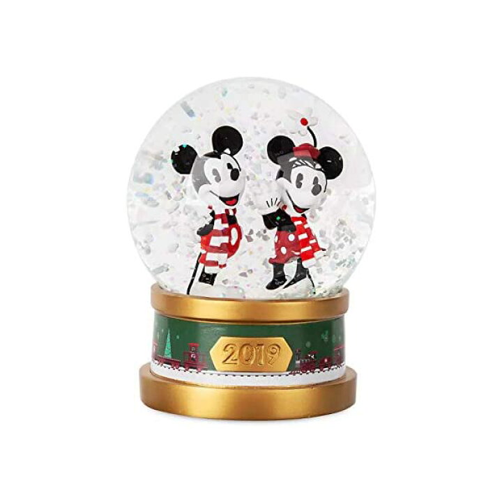 楽天市場 スノードーム ディズニー ミッキー ミニー クリスマス プレゼント サンタクロース ツリー Mickey And Minnie Mouse Holiday Snowglobe 19 I Selection