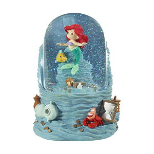 Xm[h[ fBYj[ g}[Ch AG NX}X v[g T^N[X c[ Precious Moments 201114 Disney Showcase The Little Mermaid Sea Treasures Ariel Resin/Glass Musical Snow Globe Waterball