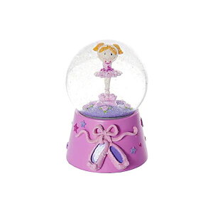 �X�m�[�h�[�� �o�����[�i ���̎q �N���X�}�X �v���[���g �T���^�N���[�X �c���[ Mousehouse Gifts Snow Globe Musical Music Box Pink Ballerina Kids Ballet Gift for Little Girls