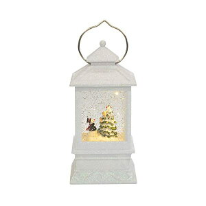 �X�m�[�h�[�� �����^�� �N���X�}�X �v���[���g �T���^�N���[�X �c���[ Roman Inc. 8.5 H LED White Lantern with Snowman Winter Scene Glitter Dome Snow Globe