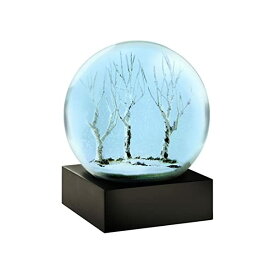 スノードーム 冬 木 森 林 クリスマス プレゼント サンタクロース ツリー Blue Winter Snow Globe by CoolSnowGlobes