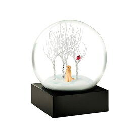 スノードーム 冬 ラブラドールレトリバー イヌ 犬 小鳥 クリスマス プレゼント サンタクロース ツリー CoolSnowGlobes Lab in The Woods Cool Snow Globe