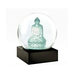 Xm[h[ ub_ ߉ޗl 啧 NX^ NX}X v[g T^N[X c[ CoolSnowGlobes Snow Globe (Crystal Buddha)
