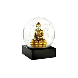 Xm[h[ S[h ub_ ߉ޗl 啧 NX^ NX}X v[g T^N[X c[ Snow Globe (Gold Buddha)