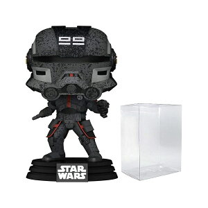 POP �X�^�[�E�E�H�[�Y: �o�b�h�E�o�b�` Echo Funko Pop!�r�j�[���t�B�M���A (�݊����̂���|�b�v�{�b�N�X�v���e�N�^�[�P�[�X�ɓ���) 3.75�C���` POP Star Wars: Bad Batch Echo Funko Pop! Vinyl Figure (Bundled with C