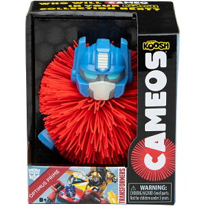 Koosh Cameos �I�v�e�B�}�X�v���C�� �g�����X�t�H�[�}�[ �G�o�t�B�W�F�b�g�{�[�� �t�@�� �M�t�g �������� �R���N�^�[���� ��l�Ǝq������ �Ώ۔N�� 8 �Έȏ� Koosh Cameos Optimus Prime Transformers Tactile 