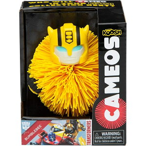 Koosh Cameos �o���u���r�[ �g�����X�t�H�[�}�[ �G�o�t�B�W�F�b�g�{�[�� �t�@�� �M�t�g �������� �R���N�^�[ ��l�p �q���p �Ώ۔N�� 8�Έȏ� S Koosh Cameos Bumble Bee Transformers Tactile Fidget Ball Fan Gift T
