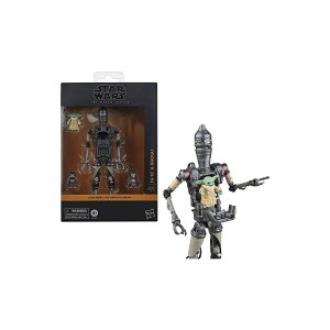 �X�^�[�E�E�H�[�Y �u���b�N�V���[�Y HSG0074 15cm �A�N�V�����t�B�M���A IG-12 & �O���[�O�[ �f���b�N�X�� Star Wars The Black Series HSG0074 15cm Action Figure IG-12 & Grogu Deluxe Edition