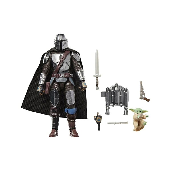スター・ウォーズ ザ・ヴィンテージ・コレクション ザ・マンダロリアン & グローグ ザ・マンダロリアン & グローグ デラックス 3.75 インチ コレクタブル アクション フィギュア STAR WARS The Vintage Collection The Mandalorian & Grogu, The Mandalorian & Grogu
