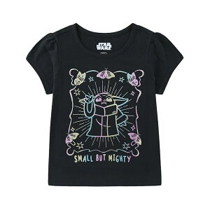 �X�^�[�E�H�[�Y �}���_�����A�� �O���[�O�[ �K�[���Y ���� T �V���c �傫���q���p STAR WARS Grogu Girls Short Sleeve T-Shirt for Big Kids